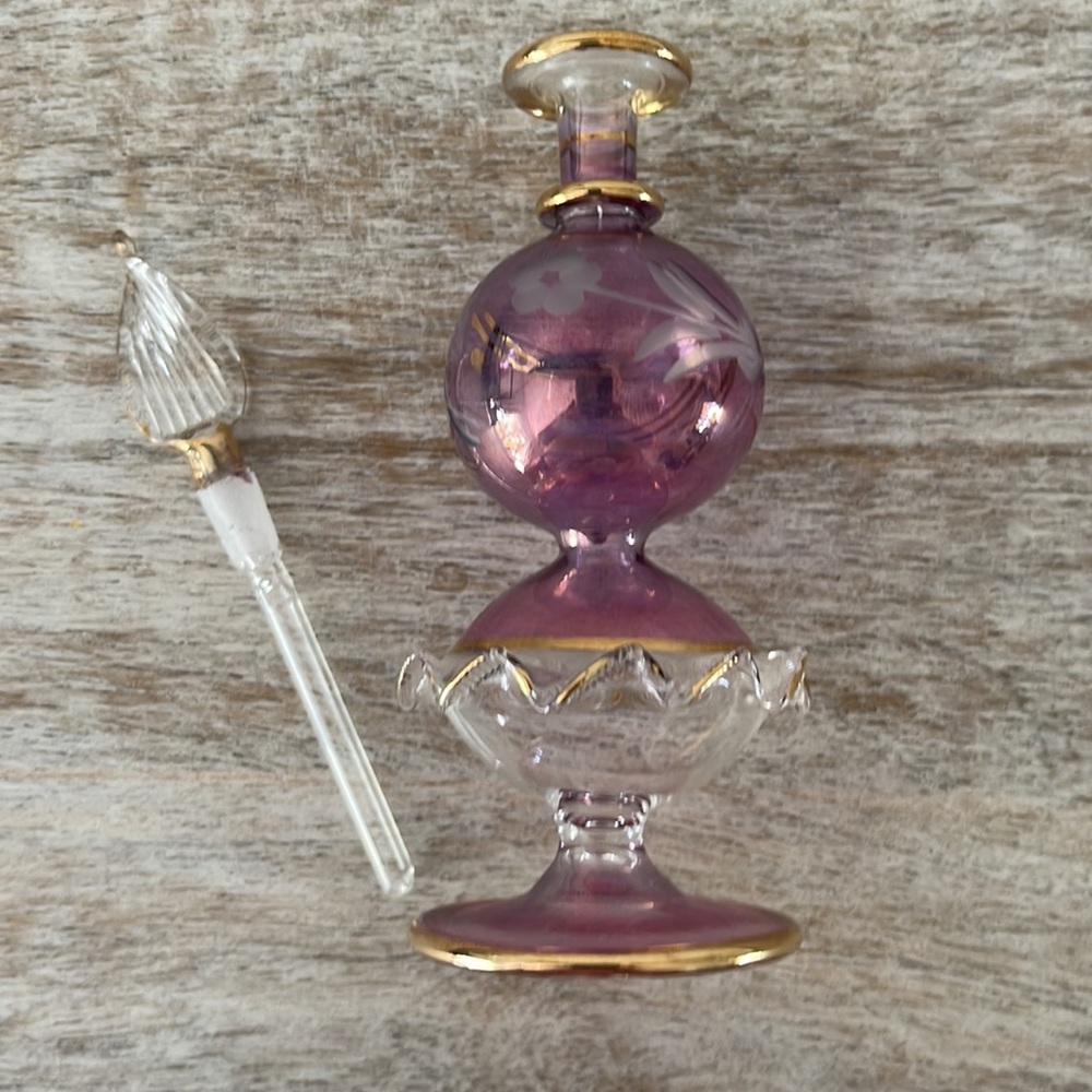 Vintage antique perfume bottle - Picture 5 of 7